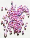 100 4mm Faceted Alexandrite AB Firepolish Beads